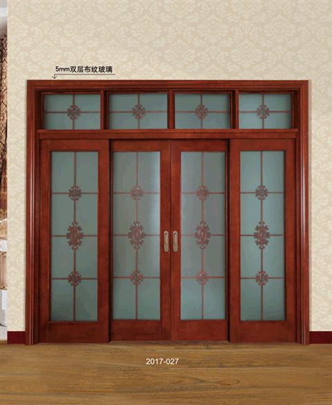 金马首实木推拉门027