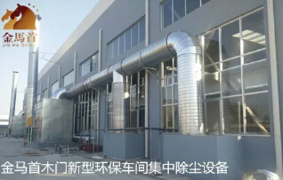 木门厂家投资2000万建造全国首家全循环喷涂生产线